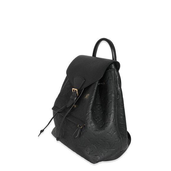 Louis Vuitton Black Monogram Empreinte Montsouris Backpack - Picture 2 of 7